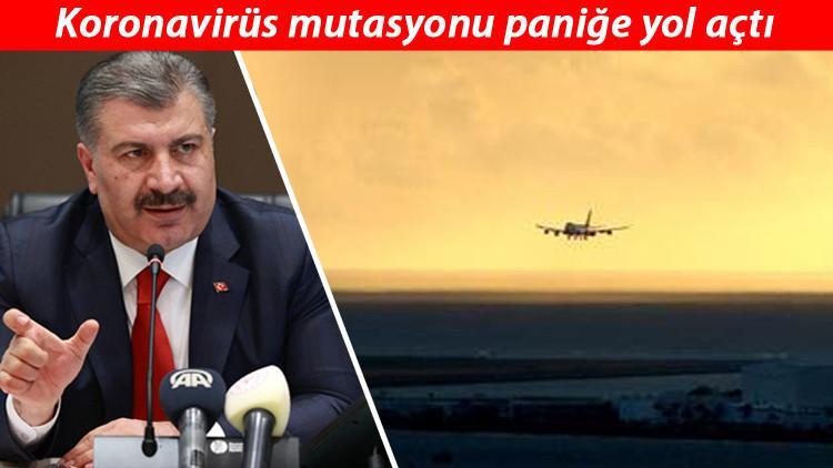 Son dakika haberi: Bakan Koca'dan flaş koronavirüs mutasyon açıklaması! 4 ülkeye uçuşlar durduruldu