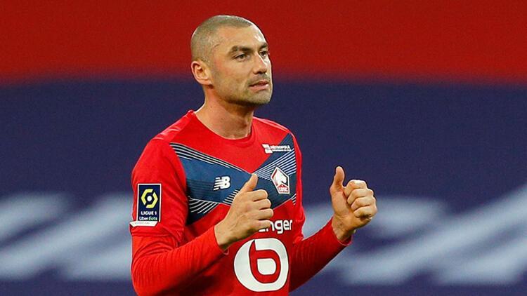 Lille - PSG maçında çok konuşulan hareket! Burak Yılmaz'dan topu çalmıştı...