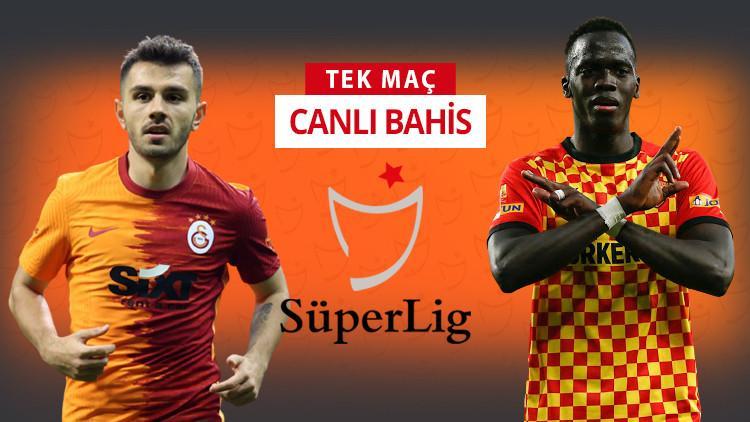 Göztepe'de beklenmedik eksikler! Galatasaray'ın galibiyetine iddaa'da...