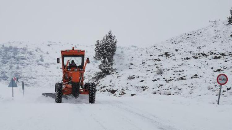 Tunceli'de kar yağışı hayatı olumsuz etkiledi