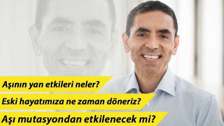 Uğur Şahin'den Türkiye müjdesi! 'Üretim alanı açmayı planlıyoruz'