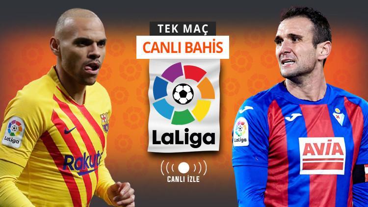 Barcelona'da Messi yok! Eibar karşısında galibiyetlerine iddaa'da...