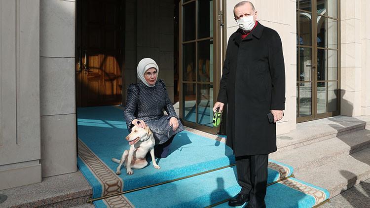 Cumhurbaşkanı'na Leblebi’yle uğurlama