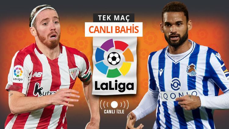 Son 6 lig maçında galibiyeti olmayan Sociedad, San Mames'de ne yapacak? Bilbao'nun iddaa oranı...