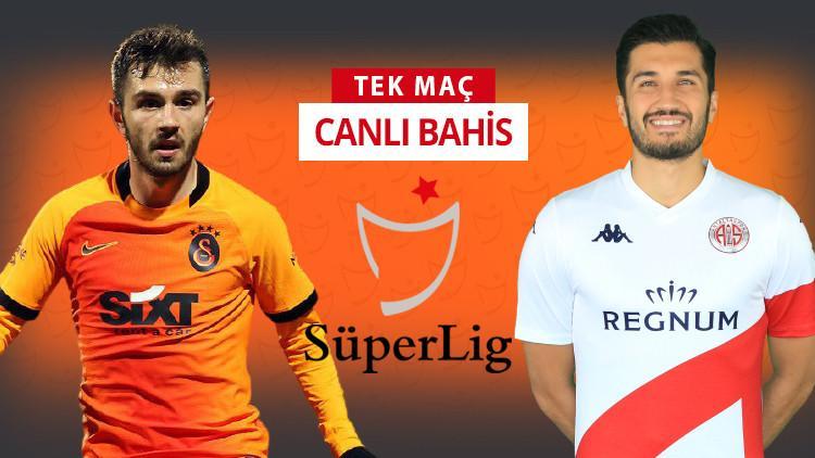 Galatasaray'da 5, Antalyaspor'da 7 eksik! Öne çıkan iddaa tahmini ise...