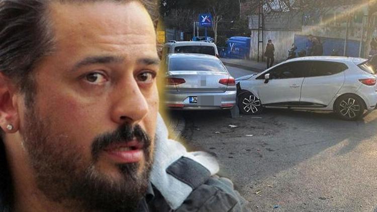 Sanatçı Emre Altuğ trafik kazası yaptı