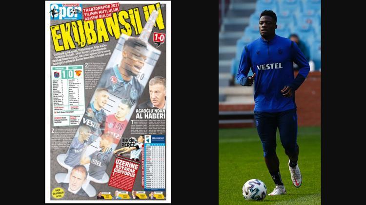 Trabzon yerel basınında Göztepe galibiyeti sevinci! "Ekubansilin..."