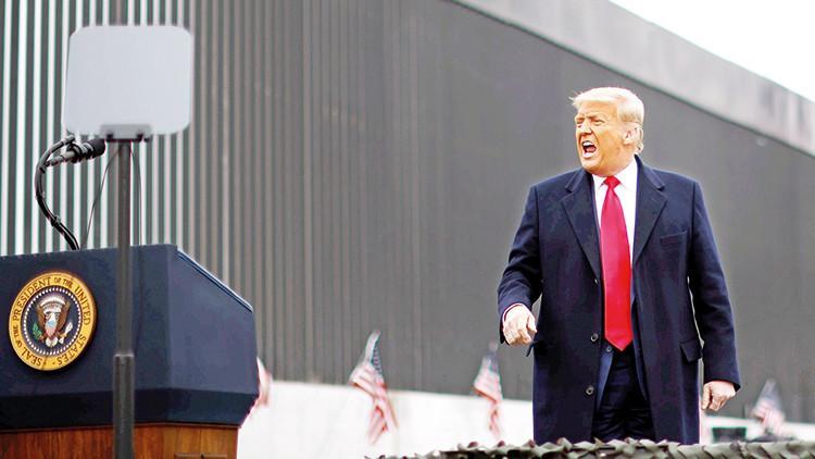 Trump: Duvarı yıktırmam