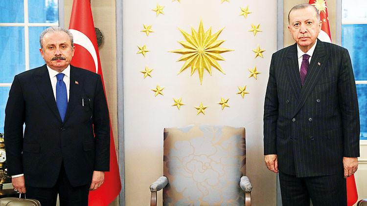 Şentop’la yılın ilk görüşmesi