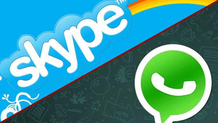 Microsoft: WhatsApp'ı bırak Skype kullan