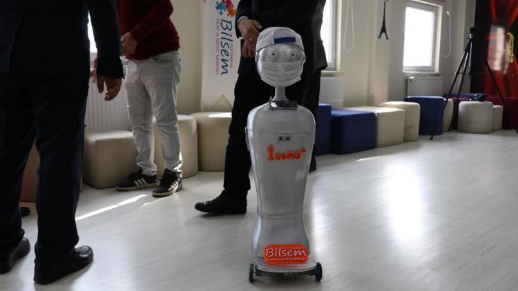 Maske kontrolü yapan robot geliştirildi