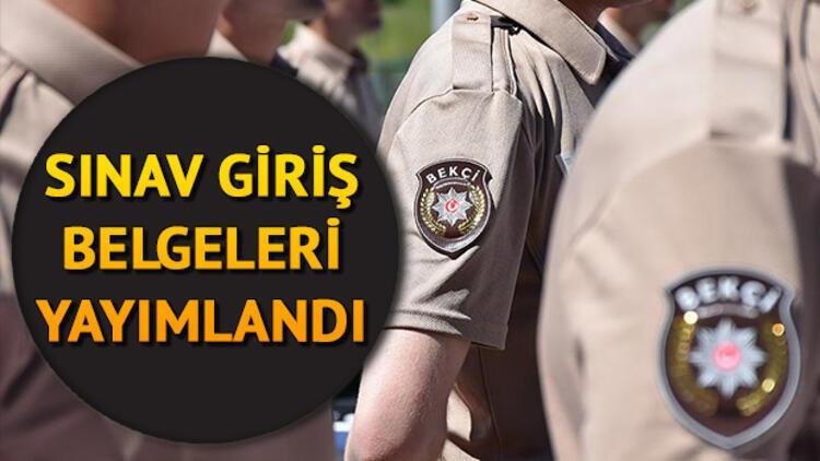 Bekçilik sınav yerleri açıklandı mı? 2020/1. Dönem bekçilik sınav giriş belgesi sorgulama ekranı e-Devlet'te