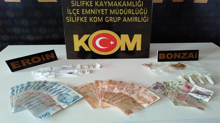 Silifke’de uyuşturucu operasyonu