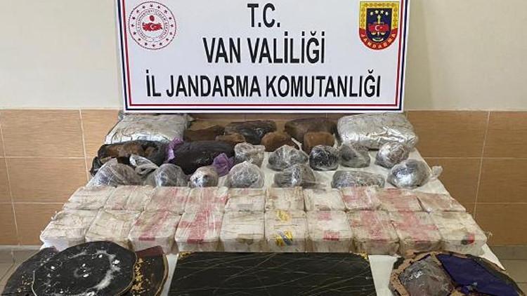Van'da ele geçirildi! Tam 62 kilo...