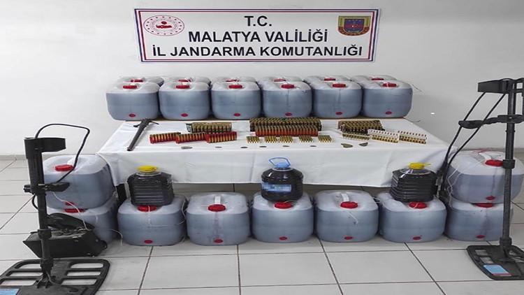Malatya'da 481 litre kaçak içki ele geçirildi