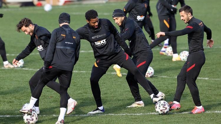 Galatasaray derbi hazırlıklarına devam etti