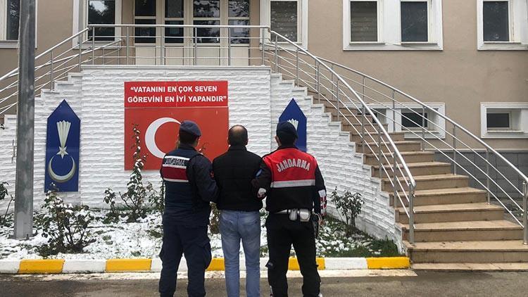 Hırsızı sigara izmariti yakalattı