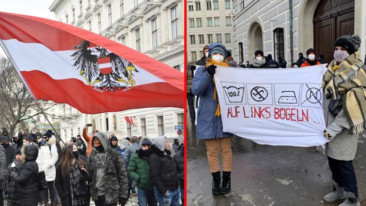 Sağcılar önlemleri, solcular da onları protesto etti