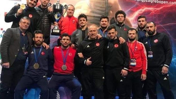 Grekoromen Güreş Milli Takımı, Hırvatistan'da şampiyon oldu