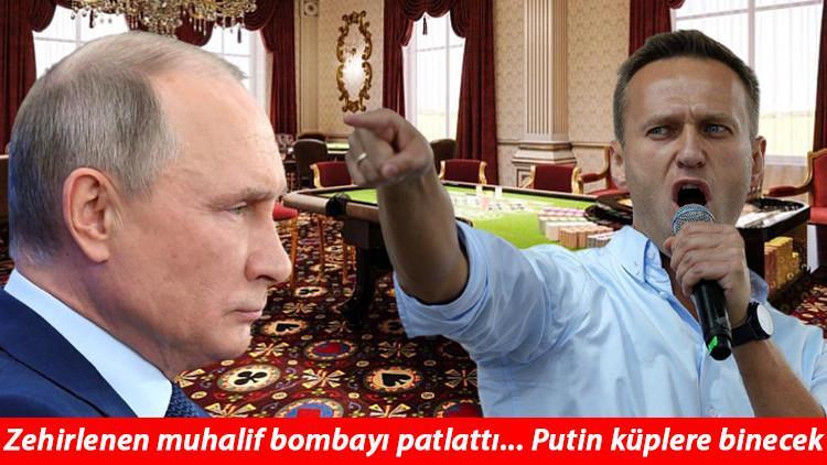Putin ile ilgili flaş iddialar... Navalni paylaştı ortalık yıkıldı!