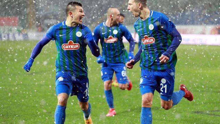 Çaykur Rizespor 3-0 Gaziantep FK maçı (Maçın özeti ve golleri)