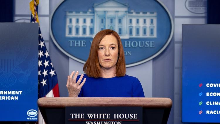 Beyaz Saray'ın yeni sözcüsü Psaki'den ilk basın toplantısı