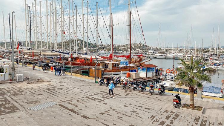 Bodrum'da kış bir başka güzel