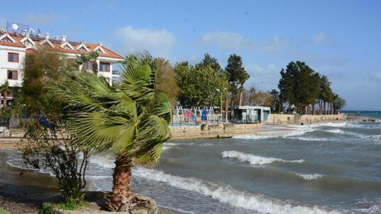 Dat�a'da f�rt�na hayat� olumsuz etkiledi