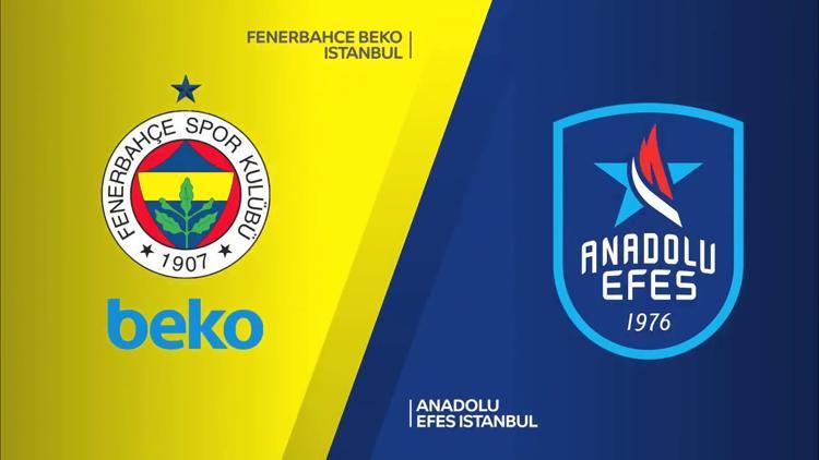 Euroleague'de 24. maç haftası! Anadolu Efes deplasmanda, Fenerbahçe Beko evinde...