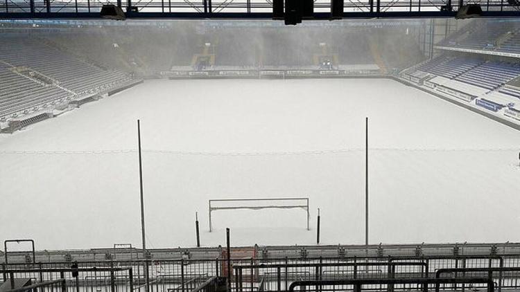 Bundesliga'da erteleme! "Arminia Bielefeld - Werder Bremen" maçına kar engeli...