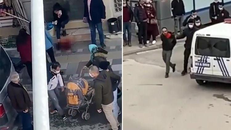 Kan donduran olay! Kızını sokakta boğazından bıçakladı