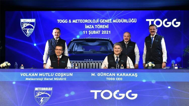 TOGG sensörleriyle veri toplayıp MGM'ye aktaracak