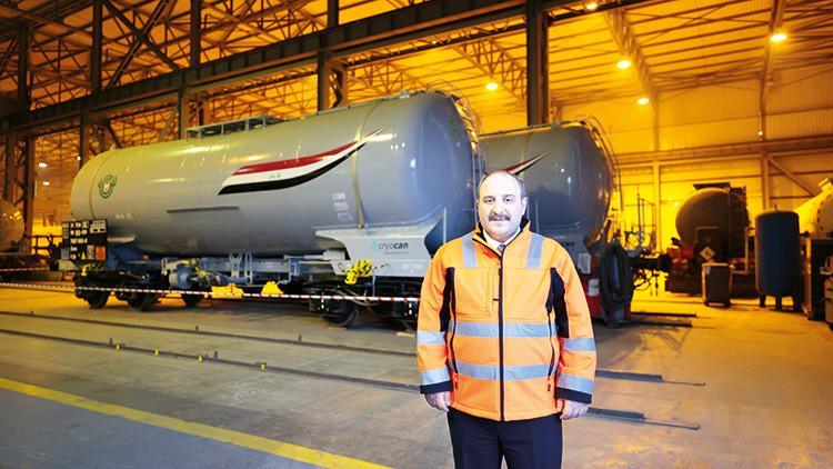 Irak için üretilen vagonlar yola çıktı