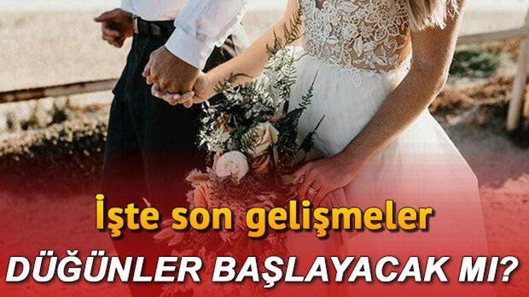 Düğünler ne zaman başlayacak, düğün salonları açılacak mı? Düğünlerde 'gizli davetli'ler dönemi için yeni hazırlık