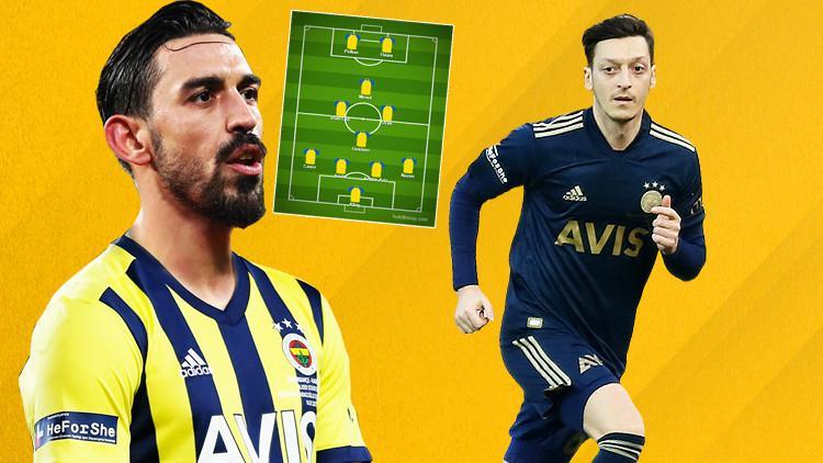 Fenerbahçe'de Erol Bulut'un Mesut Özil, İrfan Can ve Pelkas'lı yeni dizilişi