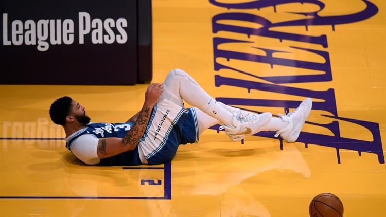 Lakers'ta Anthony Davis şoku! Bir süre sahalardan uzak kalacak...