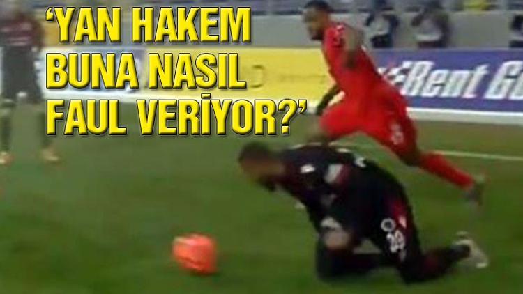 İngiliz basını, Gençlerbirliği-Beşiktaş maçındaki faul pozisyonuyla alay etti
