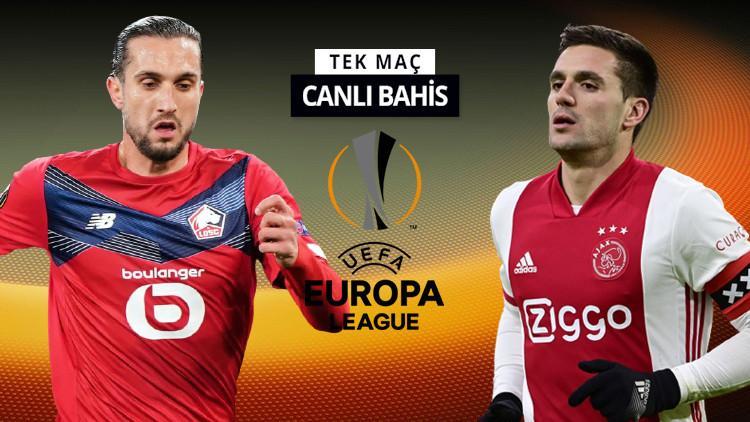 Burak Yılmaz kadroda mı, Yusuf Yazıcı ilk 11'de olacak mı? Lille'in Ajax karşısında iddaa oranı...