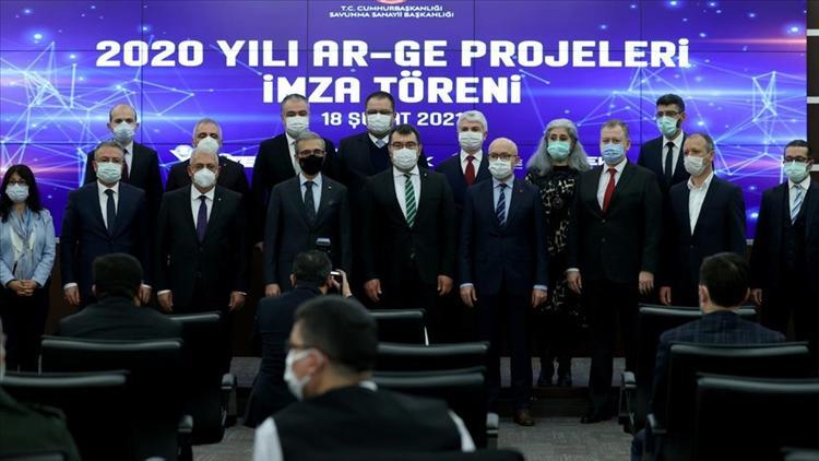 Savunma sanayisinde 6 Ar-Ge projesi için imzalar atıldı