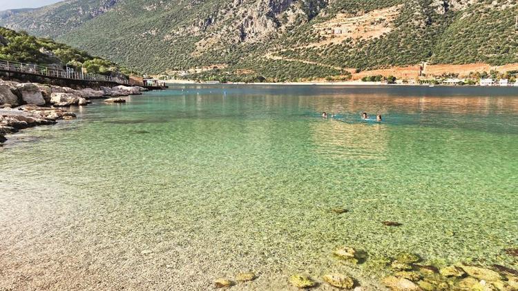 Şubatta denize girmenin ekstrem değil sıradan olduğu koylar