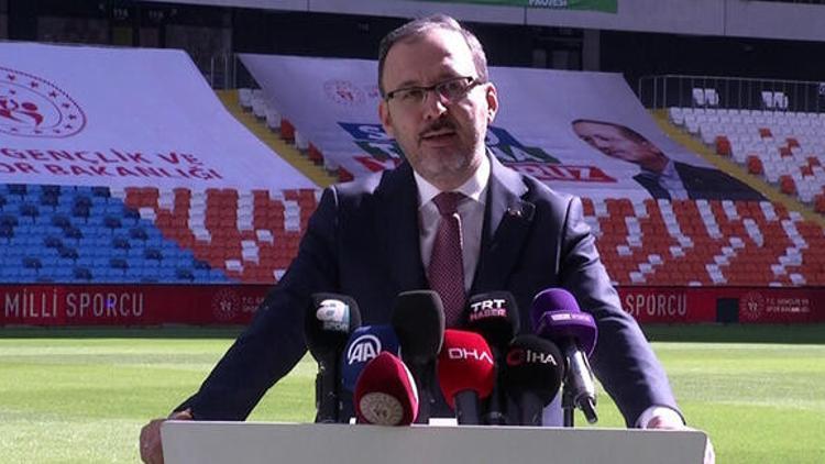 Bakan Kasapoğlu Yeni Adana Stadı'nın açılışında konuştu