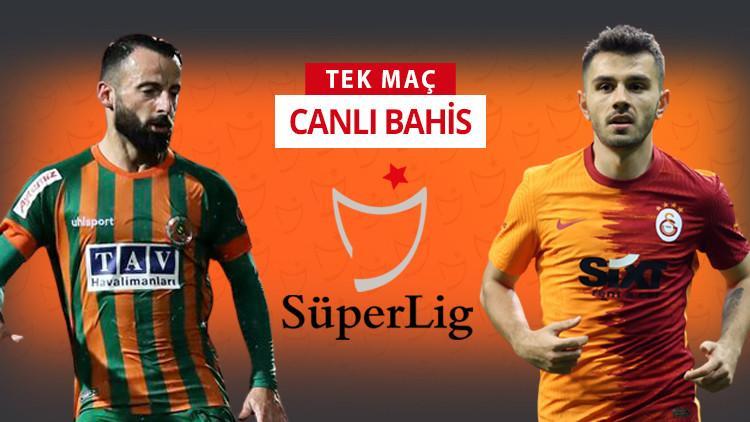 Galatasaray, Alanyaspor'a karşı şanssızlığını kırabilecek mi? Galibiyetlerine iddaa'da...