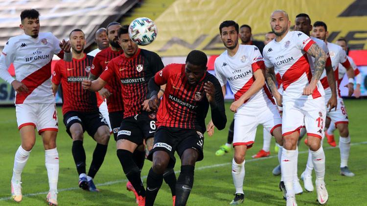 Gaziantep FK 0-0 Antalyaspor (Maçın özeti)