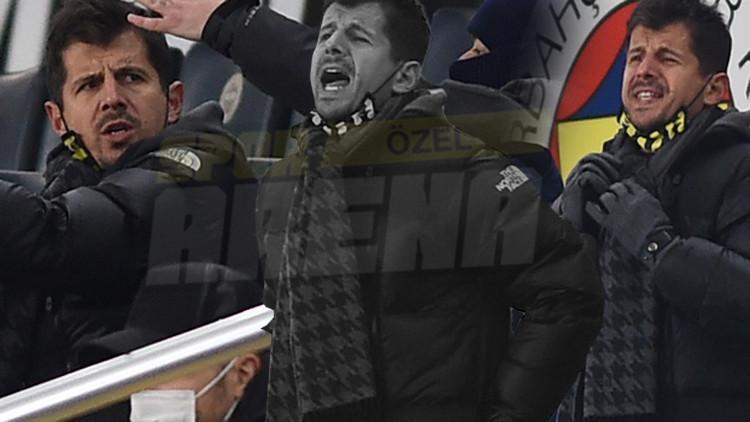 Fenerbahçe'de Emre Belözoğlu tribünde çılgına döndü! Çok sinirlendi...
