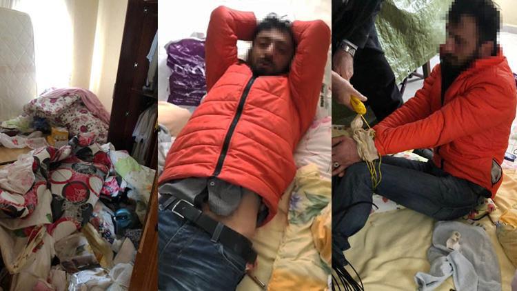 Gurbetçinin villasını soyan hırsız, uykuda yakalandı