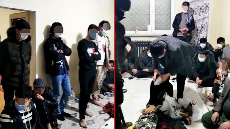 Kırşehirde eve kumar baskını: 45 kişiye para cezası