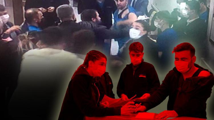 Gaziantep'te hastanede korku dolu dakikalar