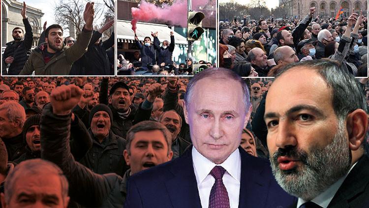 Son dakika haberi: Ermenistan yangın yeri! Ve Putin devreye girdi