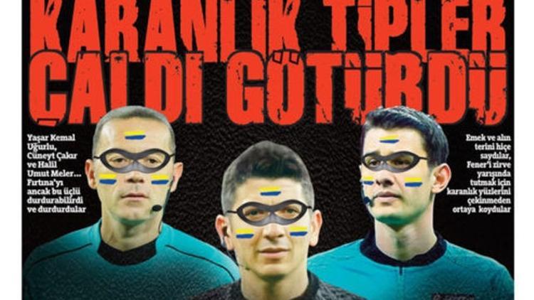 Trabzon yerel basınından Fenerbahçe maçı için olay manşet!