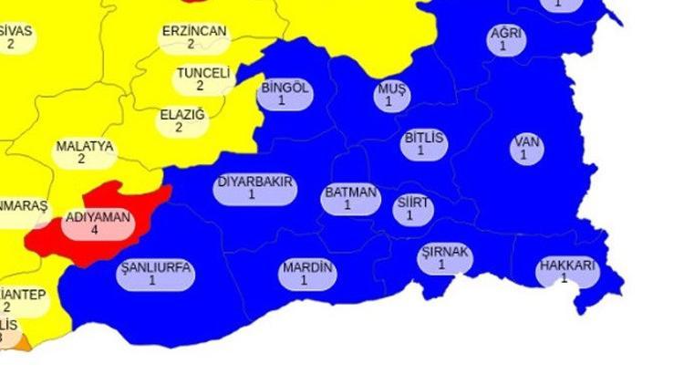 Yetkililer de şaşkın... Güneydoğu'nun tek yüksek riskli şehri: Adıyaman